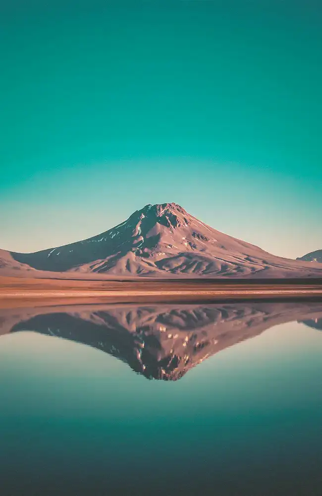Atacama desert under the stars